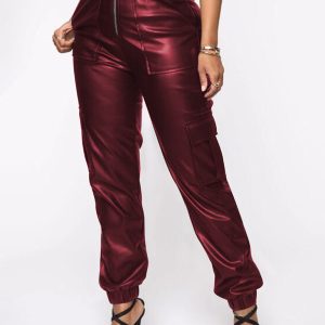 Women's Fashionable Multiple Pocket Cargo Pants