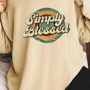 Women's Casual Letter Pattern Sweatshirt