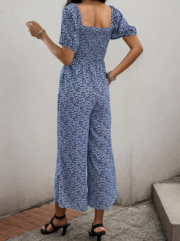 Women's New Fashion Printed Jumpsuit - Image 2