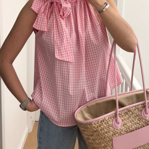 Resort Style Hot Girl Halter Sleeveless Vest Shirt