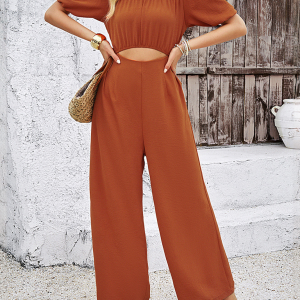 Women's Off-Shoulder Wide-Leg Jumpsuit
