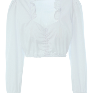 Bavaria Dingdong Clothing Long Sleeve Lotus Collar Bottoming Shirt Munich Beer Skirt Bottoming Clothes