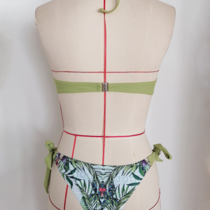 Women's Fashion Two-tone Printed Bikini