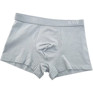 Men's pure cotton one piece boxer briefs