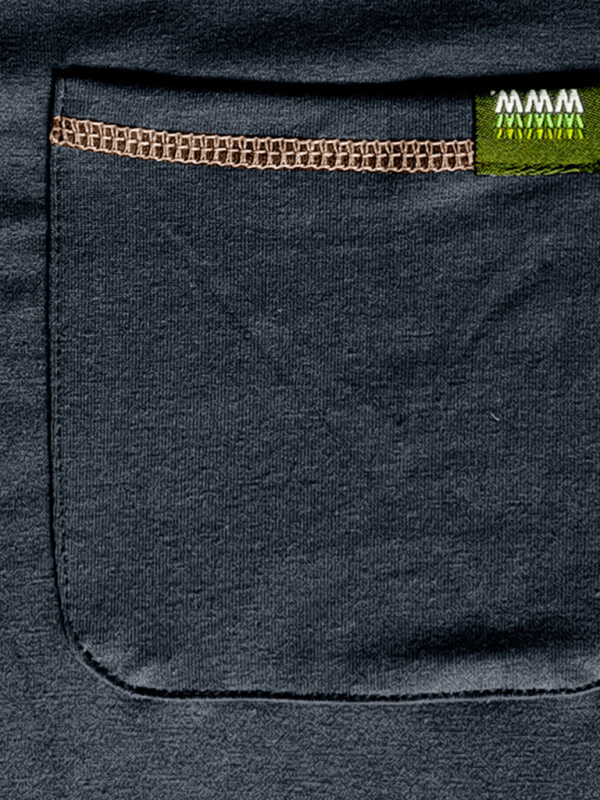 New Men's Henley Color Block Knitted Long Sleeve T-Shirt - Image 14