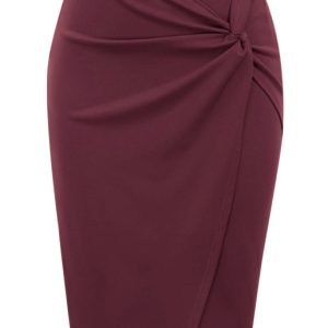Ladies Casual Fashion Pleated Skirt
