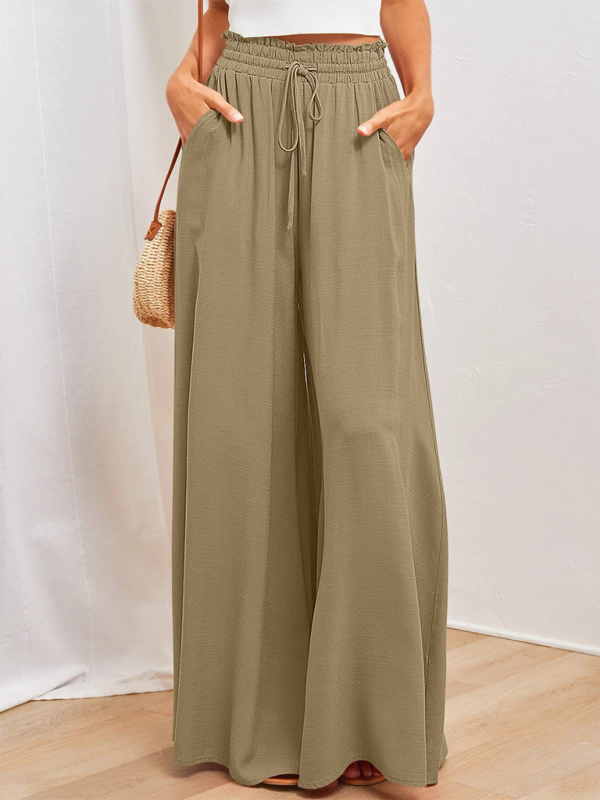 Leisure Spring-Summer Self Design Polyester Pants - Image 15