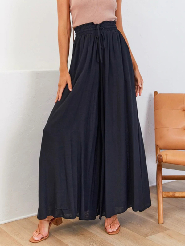 Leisure Spring-Summer Self Design Polyester Pants - Image 24