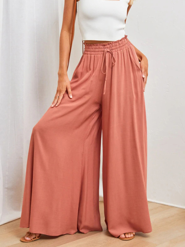 Leisure Spring-Summer Self Design Polyester Pants - Image 9