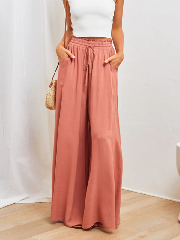 Leisure Spring-Summer Self Design Polyester Pants - Image 6