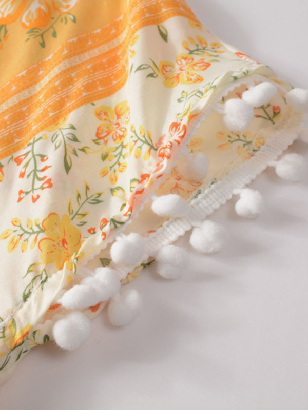 Bohemian Summer Floral Woven Sleeveless Dress - Image 21