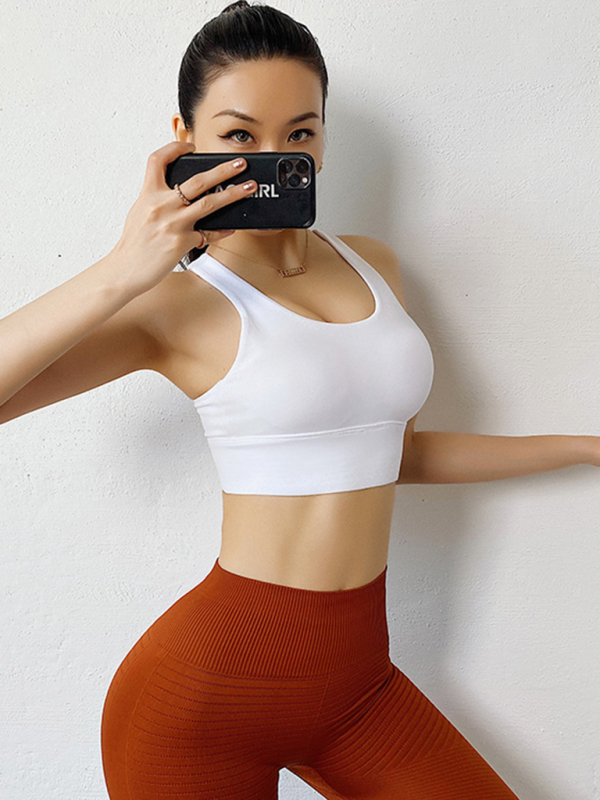 New sports underwear women's shockproof running fitness vest quick-drying bra - Image 11