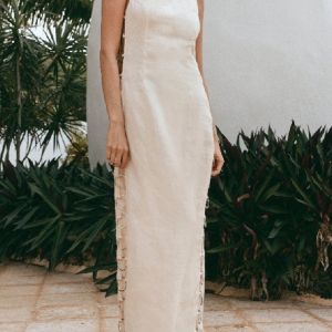 New style printed sleeveless sexy decorative hoop dress