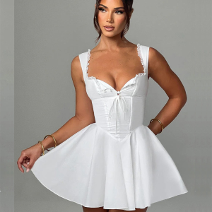 New Backless Sling Lace Dress